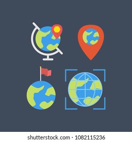 Worldwide icons set
