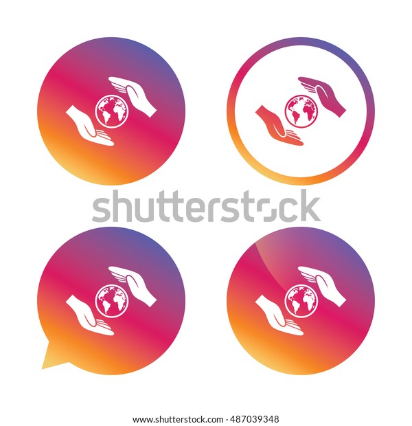 Worldwide Insurance Sign Icon Hands Protect Stock Vector (Royalty ... Worldwide Insurance Sign Icon Hands Protect Stock Vector (Royalty ...