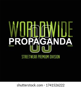 worldwide propaganda 1989 streetwear premium division
