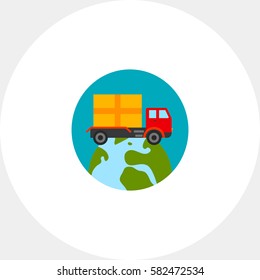 Worldwide Shipping Icon