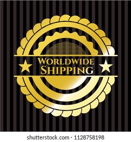 Worldwide Shipping shiny emblem