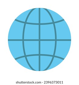 WorldWide Shipping Vector Flat Icon For Personal And Commercial Use.
