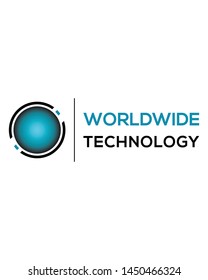 Worldwide Technology logo design vector template