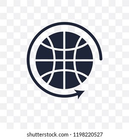 Worldwide transparent icon. Worldwide symbol design from Maps and locations collection. Simple element vector illustration on transparent background.