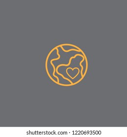 Worldwide vector icon