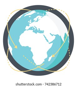 Worldwide Vector Icon
