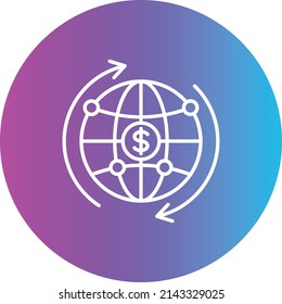 Worldwide vector icon. Can be used for printing, mobile and web applications.