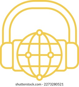 Icono de vector mundial. Se puede usar para imprimir, móviles y aplicaciones web.