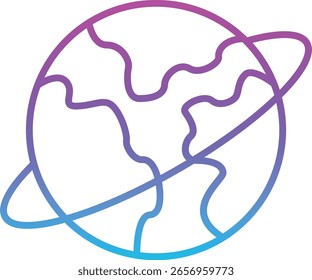 Icono mundial del Vector. Se puede utilizar para aplicaciones de impresión, móviles y de Web.