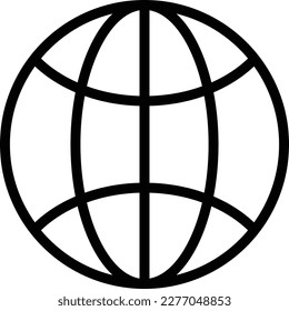 Worldwide Vector Icon Design Illustration
