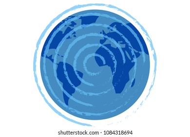 Worldwide wifi connection.