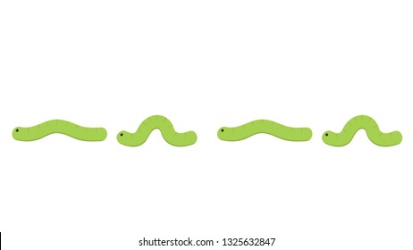 worm cartoon vector. wallpaper. free space for text. copy space.