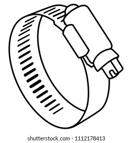 Worm Gear Hose Clamp