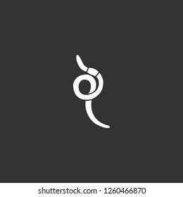 worm icon vector. worm sign on black background. worm icon for web and app