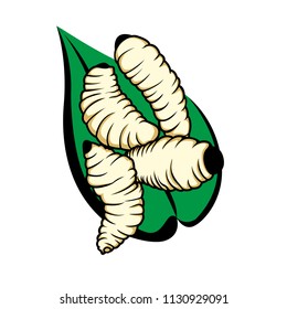 Worm Insect Larva Leaf Cartoon