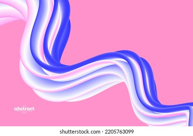 worm line with curve and spiral motion communication line biology theme background can be use for advertisement brochure template banner website cover product package design presentation vector eps.