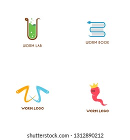 Worm Logo Design