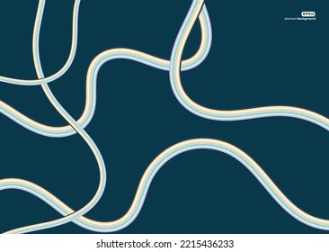 worm shape with curve motion biology parasite theme background for advertisement brochure template banner website cover product package design presentation vector eps.