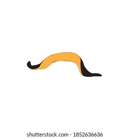 worm vector design ilustration icon logo templat