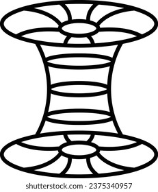 Icono vectorial de huecos. Se puede usar para imprimir, móviles y aplicaciones web.