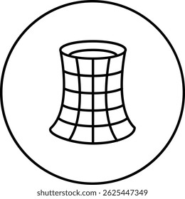 Wormhole vector icon. Can be used for printing, mobile and web applications.
