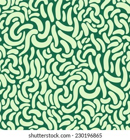 The worms. Seamless abstract pattern.