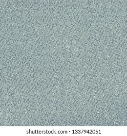 Worn blanket texture. Old blue fabric. Wool knit background. Vector illustration.