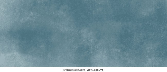 Worn and Classic Grunge Blue Texture with a Smudged, Faded, and Subtle Vintage Look
