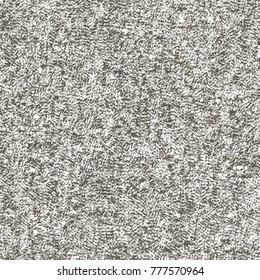 Worn dirty carpet texture background. Abstract vector.