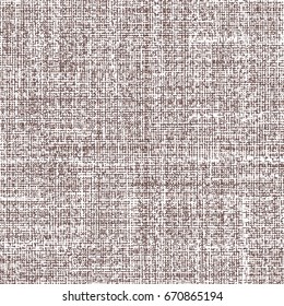 Worn fabric background.  Abstract vector.