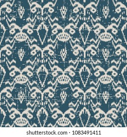 Worn out antique seamless background Sawtooth Edge Botanic Plant, Ideal for wallpaper decoration or greeting card design template.
