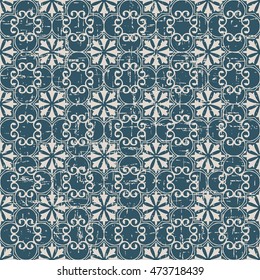 Worn out seamless background 447 elegant spiral curve flower kaleidoscope
