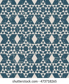 Worn out seamless background 469 polygon triangle geometry cross
