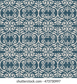 Worn out seamless background 471 primitive aboriginal spiral round cross leaf
