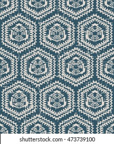 Worn out seamless background 508 vintage sawtooth side polygon geometry
