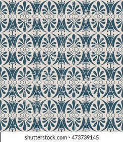 Worn out seamless background 510 vintage curve oval round garden leaf
