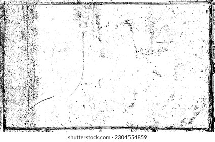 Worn paper effect backdrop. Realistic texture overlay. Overlay texture stamps with torn. Old paper. Frame design element. Vector illustration.	