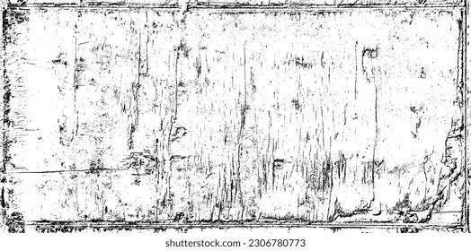 Worn paper effect backdrop. Realistic texture overlay. Overlay texture stamps with torn. Old paper. Frame design element. Vector illustration.	