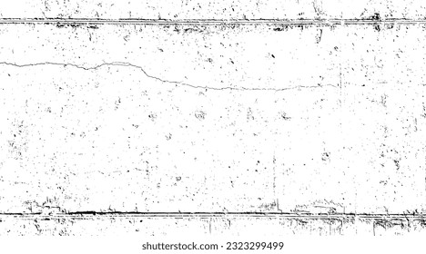 Textura negra gruesa. Textura granulada oscura sobre fondo blanco. El polvo sobrante texturado. Partículas de ruido de grano. Efecto blanco roto. Elementos de diseño. Ilustración del vector, EPS 10.