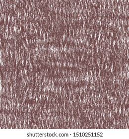 Worn rug texture. Distressed woolen fabric. Rugged. Old. Sepia graphics. Uneven textured background. Structure. Vector illustration.