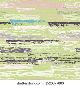Worn Texture Chalk Coal Surface. Pinstripe Endless Repeating Elements. Summer Chalk Pattern. Khaki and Camo Backdrop. Chalk Coal Overlay Surface. Abstract Brush Vector illustration.