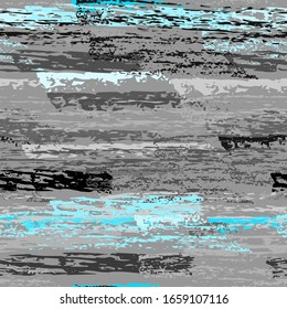 Worn Texture Chalk Coal Surface. Pinstripe Endless Repeating Elements. Chalk Pattern. Modern Blue and Gray Backdrop. Chalk Coal Overlay Surface. Abstract Brush Vector illustration.