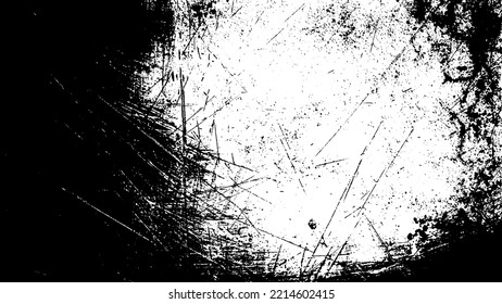 Worn texture. Simulated grain and noise. Stripes and scratches in vector