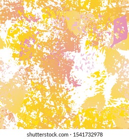 Worn Texture Splatter Surface. Paint Endless Repeating Elements. Splash Print. Artistic Creative Black and White Watercolor Overlay Surface. Abstract Brush Vector illustration.