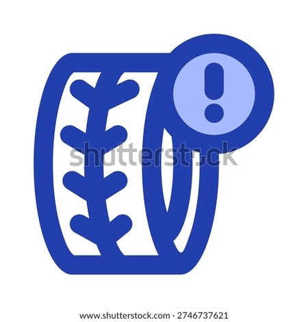worn tires icon set collection in blue colors perfect for web, app, mobile featuring business, technology.