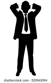 worried businessman