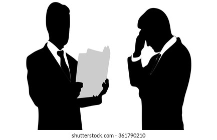 worried businessman
