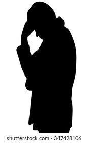 worried man