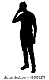 worried man