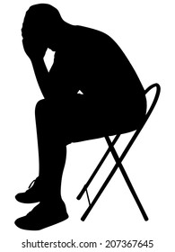 Sad Silhouette Images, Stock Photos & Vectors | Shutterstock